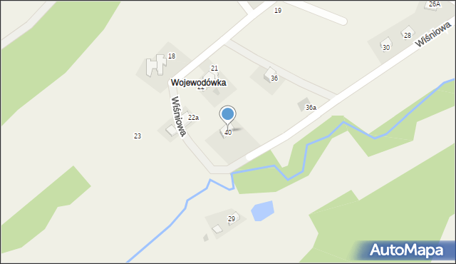 Sułkowice, Wiśniowa, 40, mapa Sułkowice