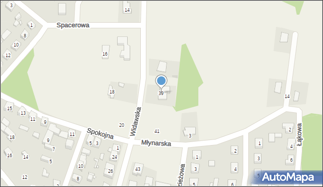 Szadkowice-Ogrodzim, Widawska, 39, mapa Szadkowice-Ogrodzim