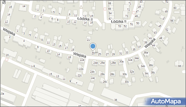 Szczecinek, Wiejska, 23, mapa Szczecinek