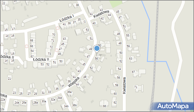 Szczecinek, Wiejska, 58, mapa Szczecinek