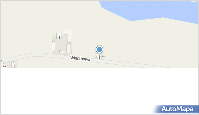 Szczepanowo, Wierzbowa, 5, mapa Szczepanowo