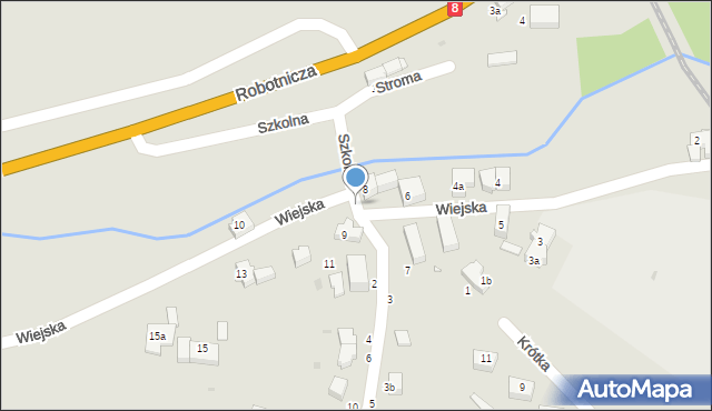 Szczytna, Wiejska, 25, mapa Szczytna