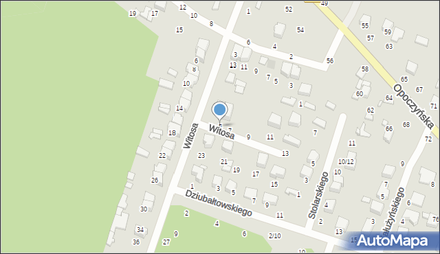 Tomaszów Mazowiecki, Witosa Wincentego, 5, mapa Tomaszów Mazowiecki