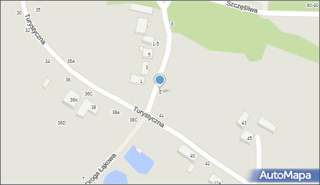 Toruń, Wieżowa, 2, mapa Torunia