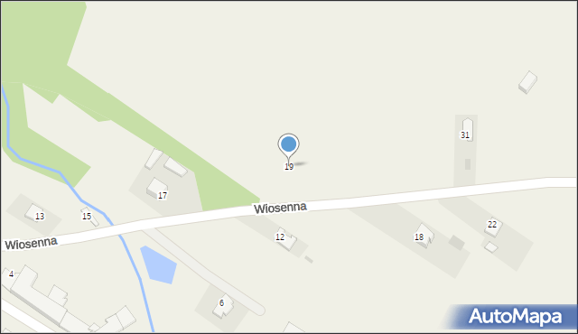 Tuczempy, Wiosenna, 19, mapa Tuczempy