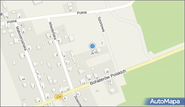 Urad, Wiedeńska, 2a, mapa Urad