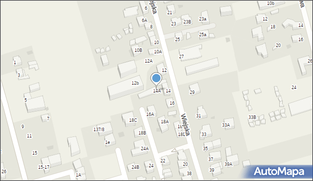 Ustronie Morskie, Wiejska, 14A, mapa Ustronie Morskie