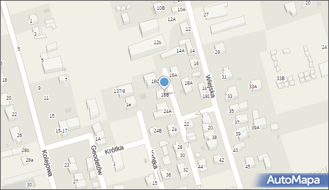 Ustronie Morskie, Wiejska, 18B, mapa Ustronie Morskie