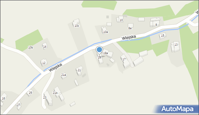 Wambierzyce, Wiejska, 19, mapa Wambierzyce