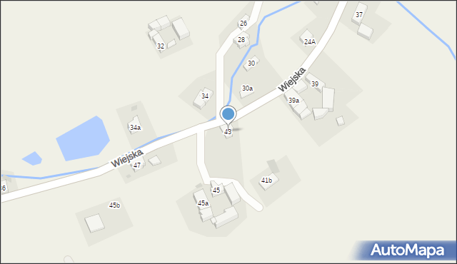 Wambierzyce, Wiejska, 43, mapa Wambierzyce