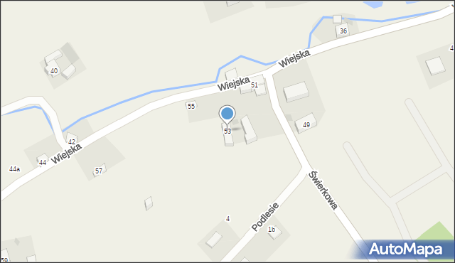 Wambierzyce, Wiejska, 53, mapa Wambierzyce