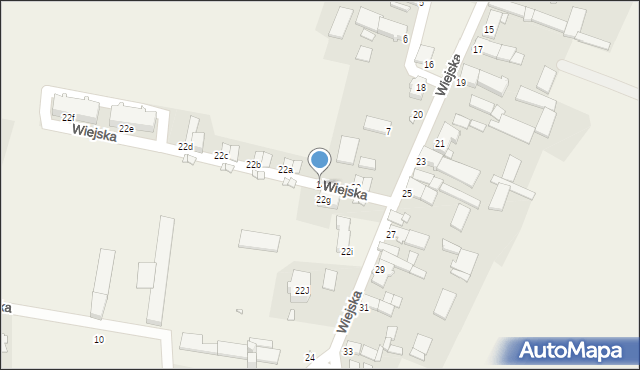 Warmątowice, Wiejska, 14, mapa Warmątowice