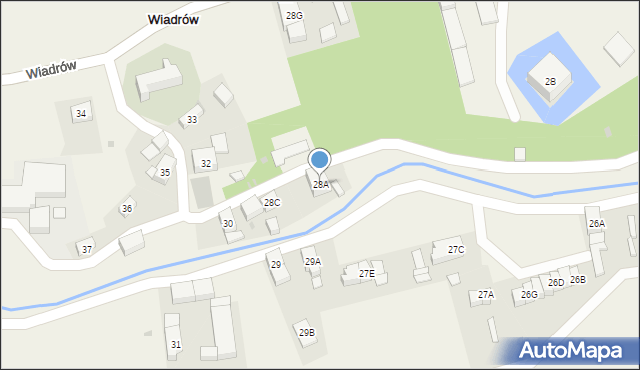 Wiadrów, Wiadrów, 28A, mapa Wiadrów