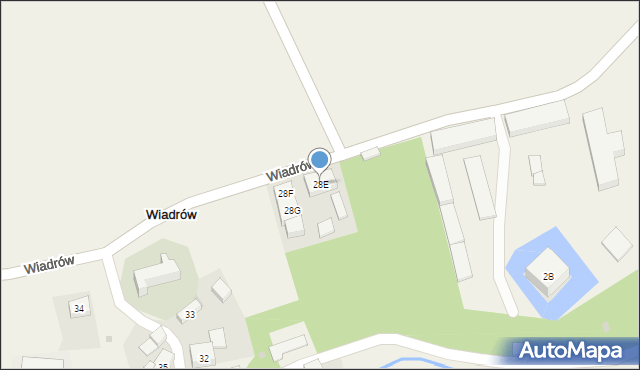 Wiadrów, Wiadrów, 28E, mapa Wiadrów