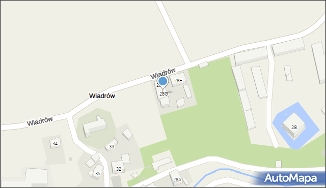 Wiadrów, Wiadrów, 28G, mapa Wiadrów