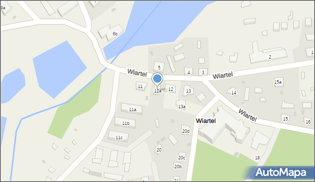 Wiartel, Wiartel, 12a, mapa Wiartel