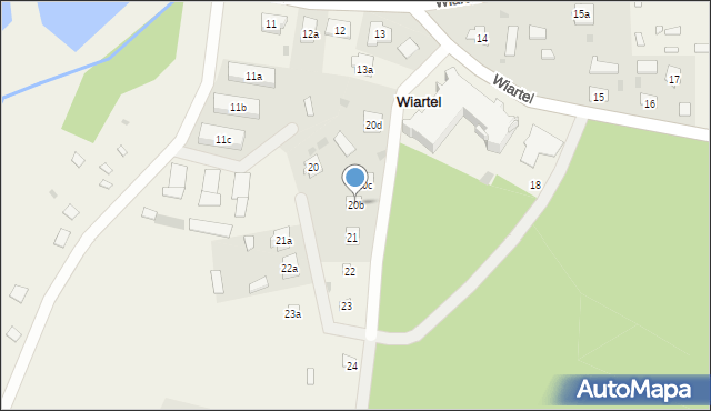 Wiartel, Wiartel, 20b, mapa Wiartel