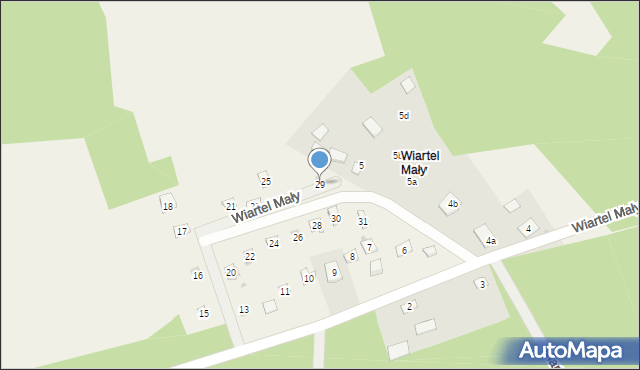 Wiartel Mały, Wiartel Mały, 29, mapa Wiartel Mały