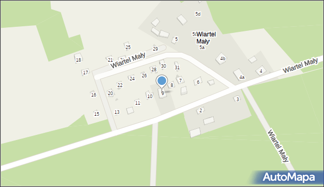 Wiartel Mały, Wiartel Mały, 9, mapa Wiartel Mały