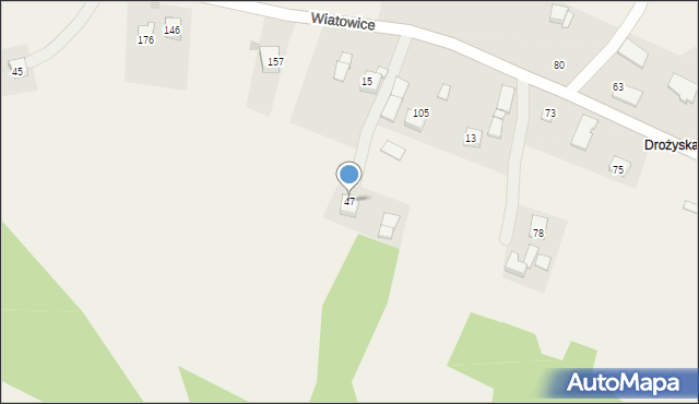 Wiatowice, Wiatowice, 47, mapa Wiatowice