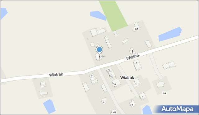 Wiatrak, Wiatrak, 9, mapa Wiatrak