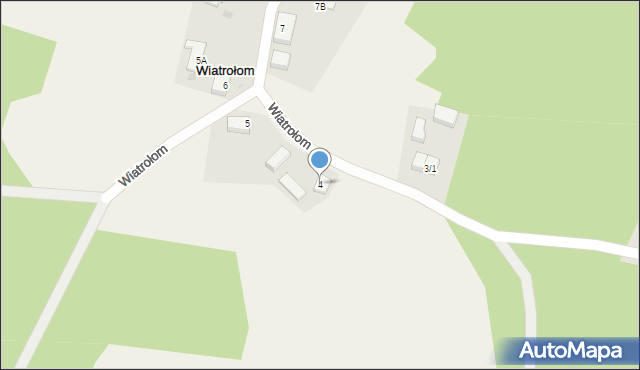 Wiatrołom, Wiatrołom, 4, mapa Wiatrołom