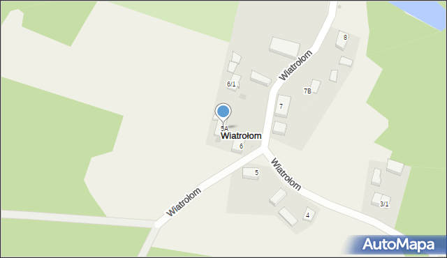 Wiatrołom, Wiatrołom, 5A, mapa Wiatrołom