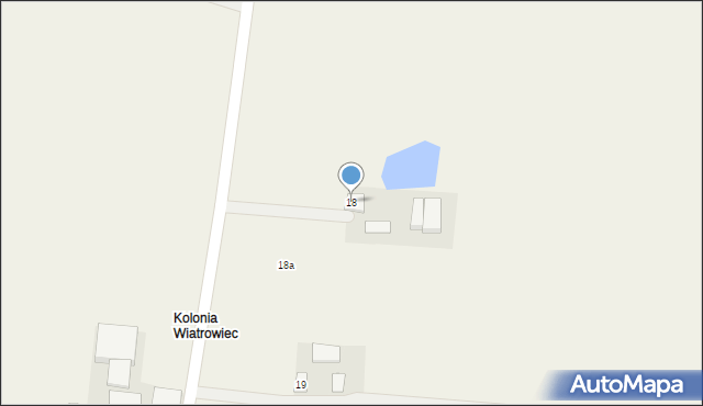 Wiatrowiec, Wiatrowiec, 18, mapa Wiatrowiec