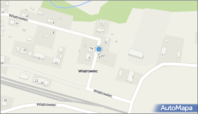 Wiatrowiec, Wiatrowiec, 4, mapa Wiatrowiec