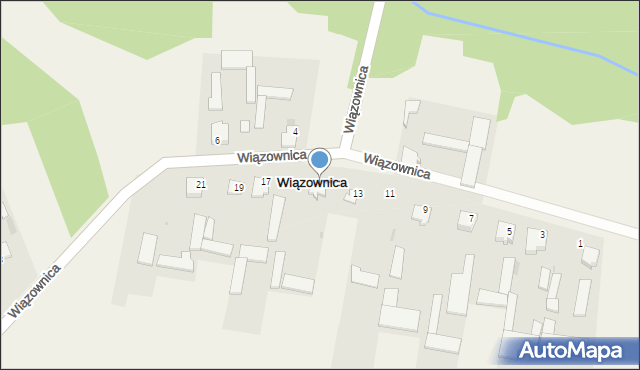 Wiązownica, Wiązownica, 15, mapa Wiązownica