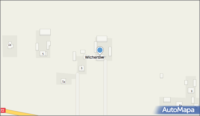 Wichertów, Wichertów, 7, mapa Wichertów