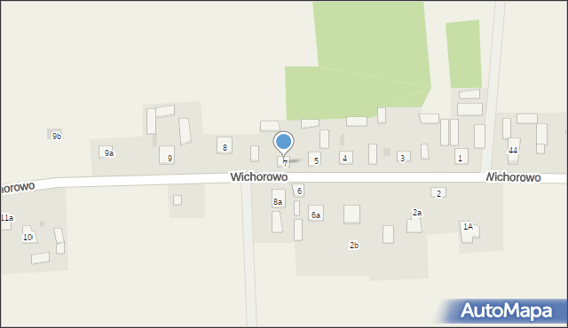 Wichorowo, Wichorowo, 7, mapa Wichorowo