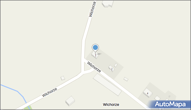 Wichorze, Wichorze, 1, mapa Wichorze