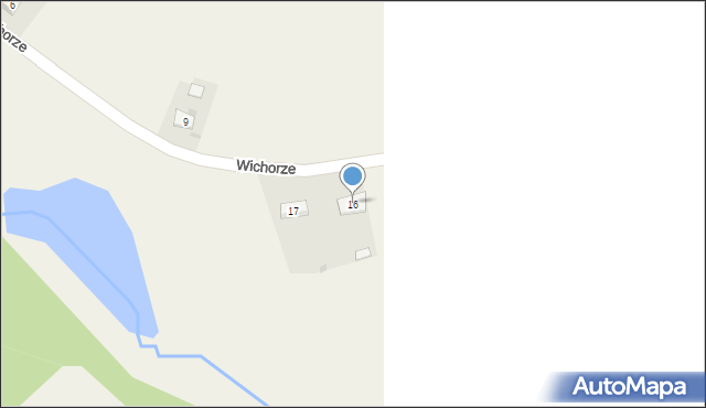 Wichorze, Wichorze, 16, mapa Wichorze