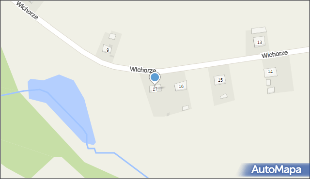 Wichorze, Wichorze, 17, mapa Wichorze