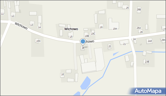 Wichowo, Wichowo, 18, mapa Wichowo