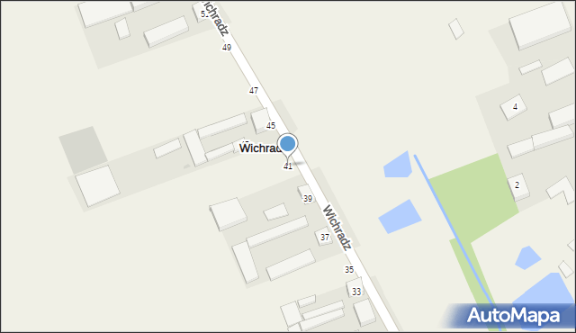 Wichradz, Wichradz, 41, mapa Wichradz
