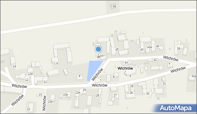 Wichrów, Wichrów, 46, mapa Wichrów