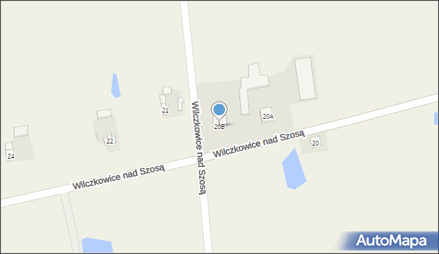 Wichrów, Wichrów, 20B, mapa Wichrów