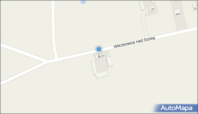 Wichrów, Wichrów, 26, mapa Wichrów