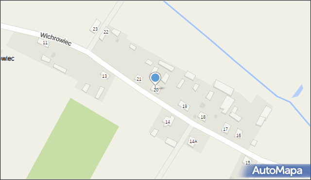 Wichrowiec, Wichrowiec, 20, mapa Wichrowiec
