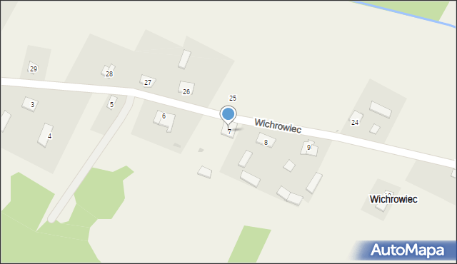 Wichrowiec, Wichrowiec, 7, mapa Wichrowiec