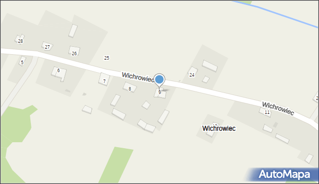 Wichrowiec, Wichrowiec, 9, mapa Wichrowiec