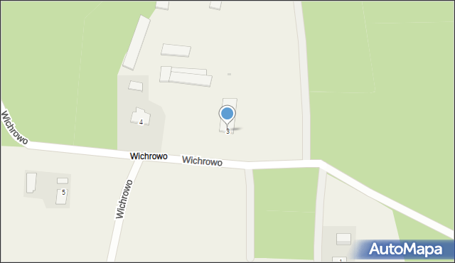 Wichrowo, Wichrowo, 3, mapa Wichrowo