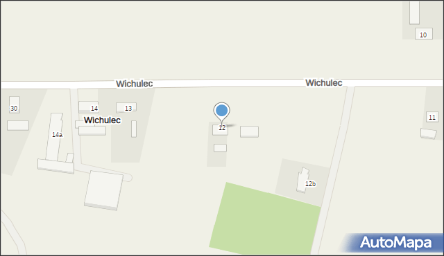 Wichulec, Wichulec, 12, mapa Wichulec