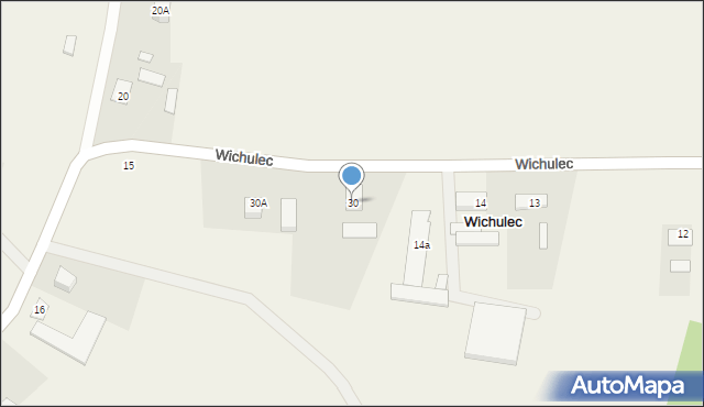 Wichulec, Wichulec, 30, mapa Wichulec