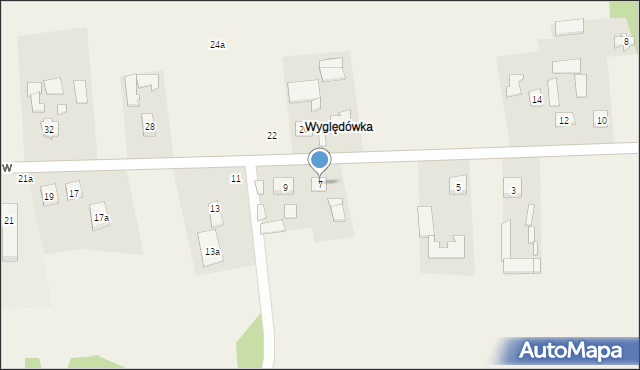 Wiciejów, Wiciejów, 7, mapa Wiciejów