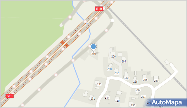 Widacz, Widacz, 270, mapa Widacz