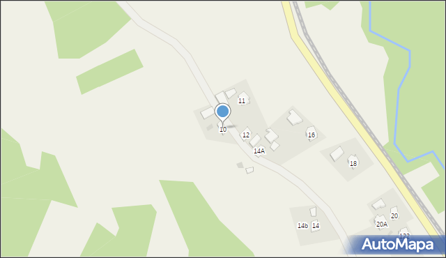 Widaczów, Widaczów, 10, mapa Widaczów