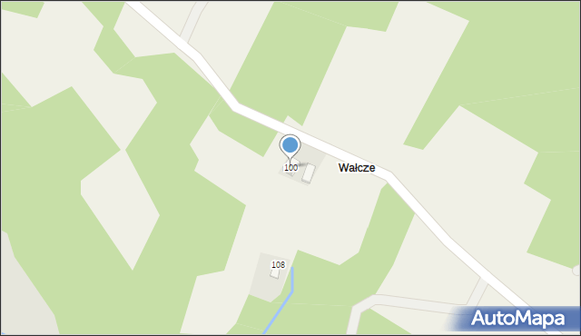 Widaczów, Widaczów, 100, mapa Widaczów